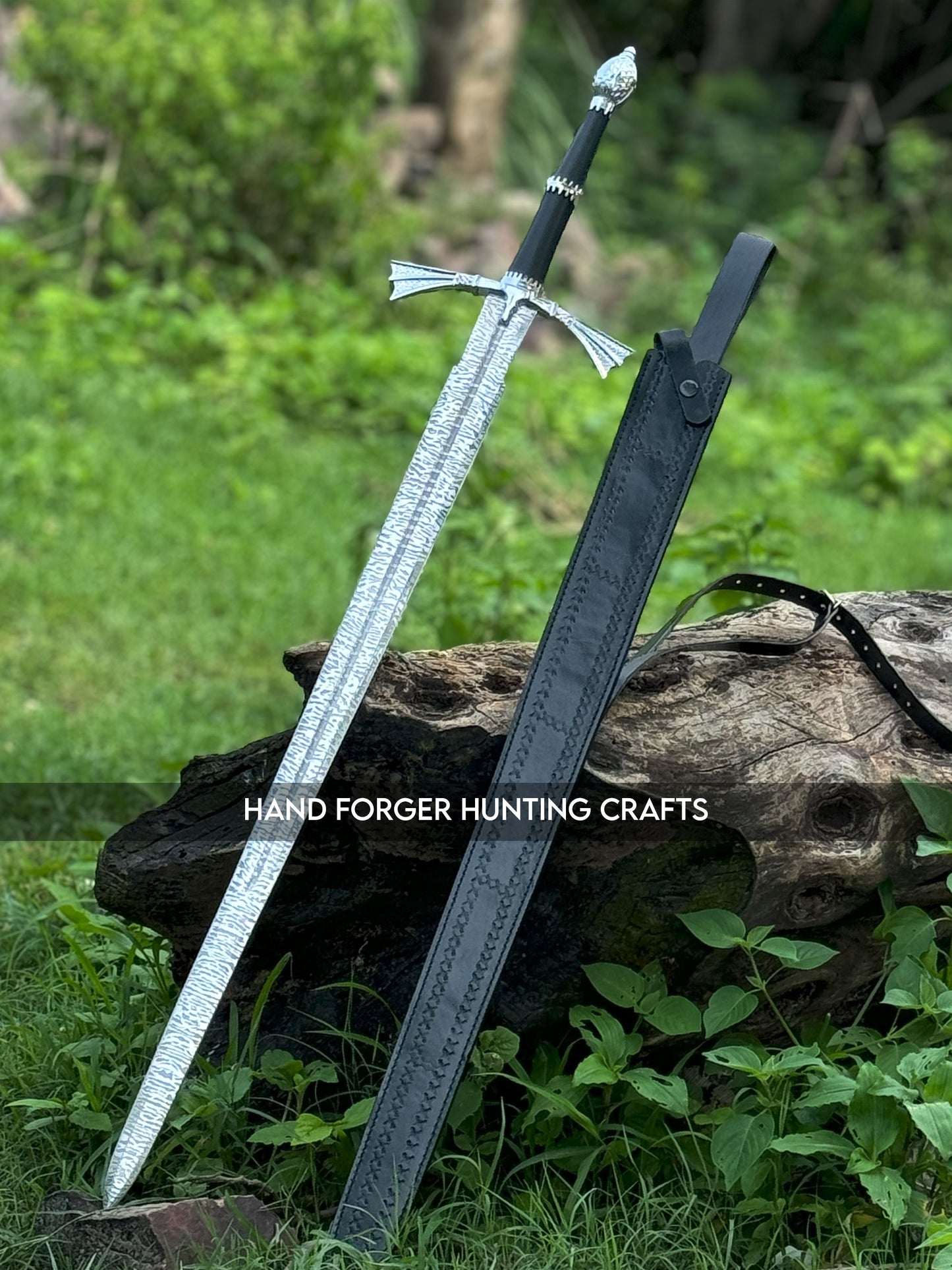 Dark Sister Sword Cosplay Replica Sword from Movie Replica Inspired Sword by Hand Forger Hunting Crafts