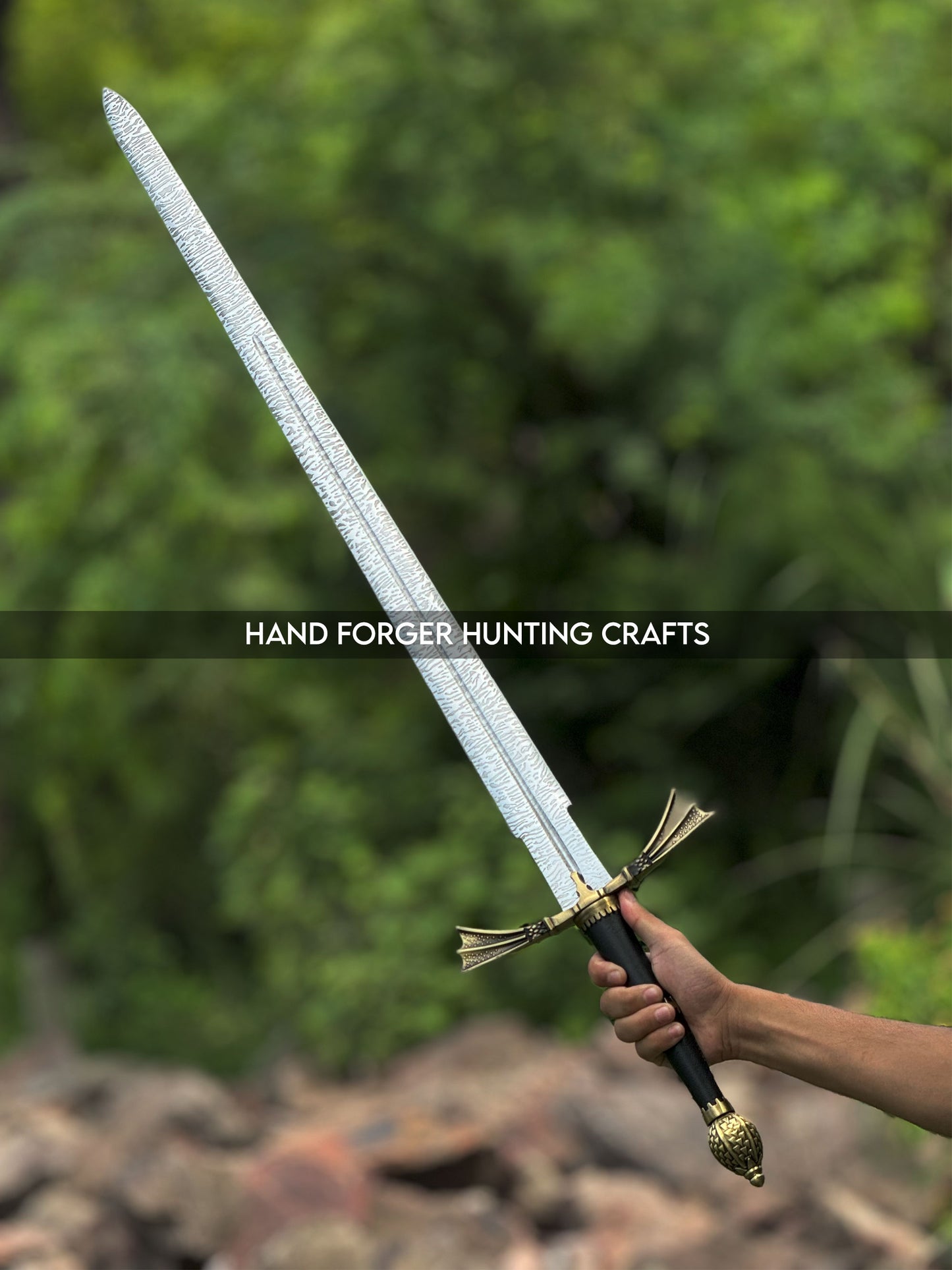 Dark Sister Sword Cosplay Replica Sword from Movie Replica Inspired Sword by Hand Forger Hunting Crafts