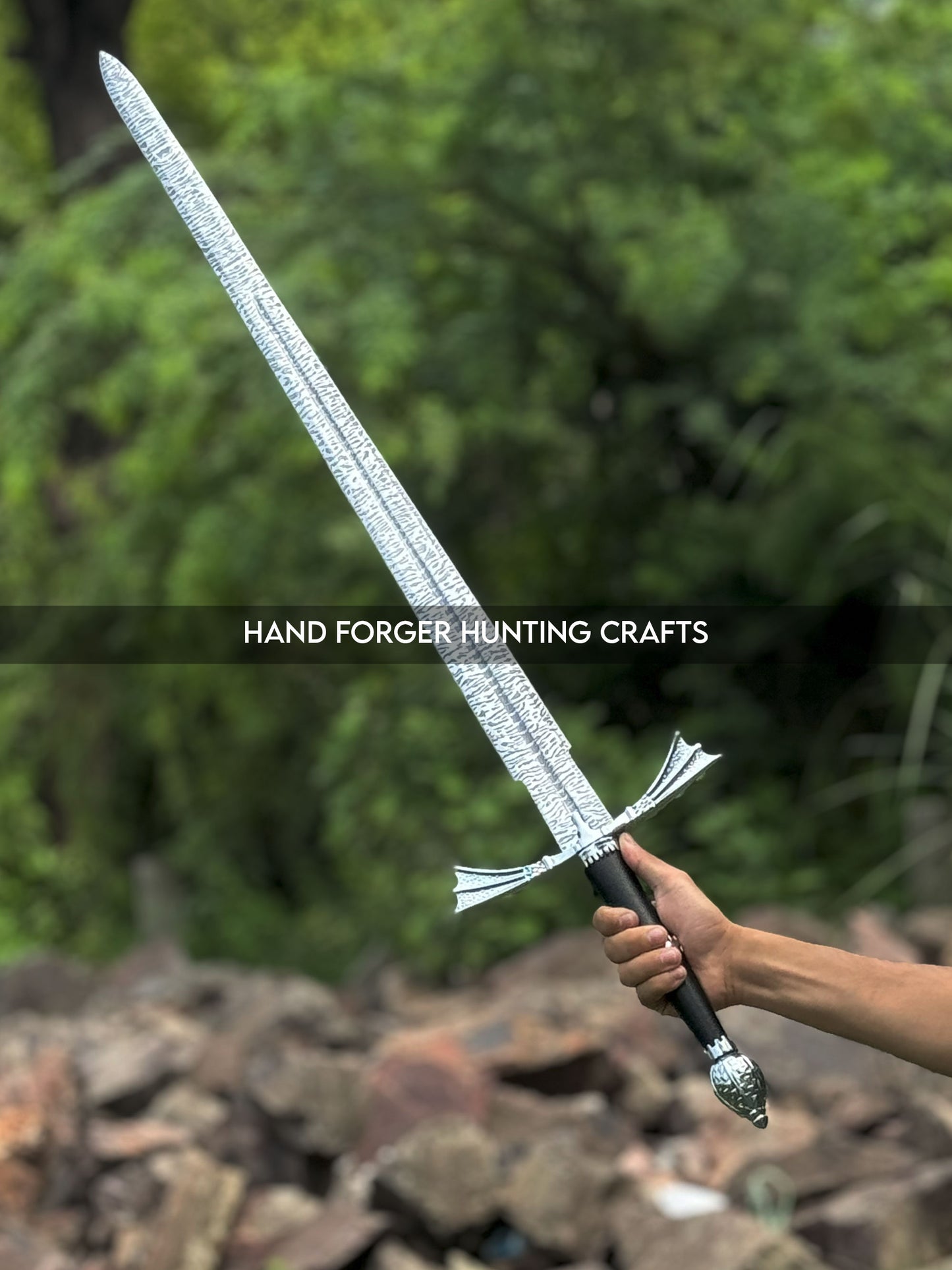 Dark Sister Sword Cosplay Replica Sword from Movie Replica Inspired Sword by Hand Forger Hunting Crafts